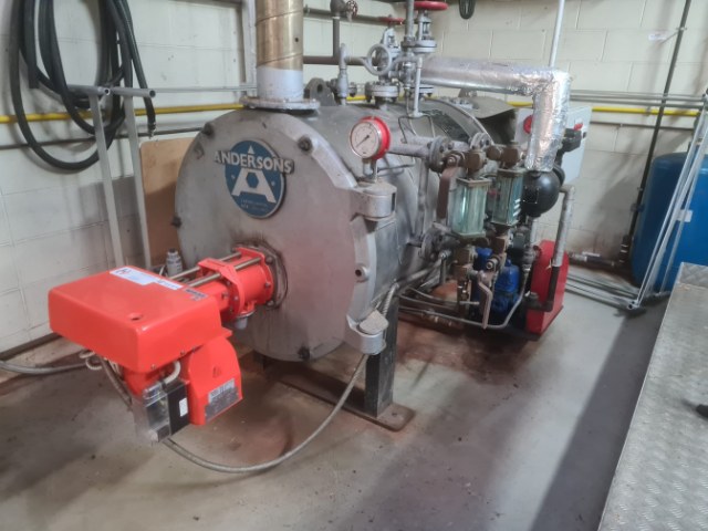 LPG Fired Anderson Steam Boiler