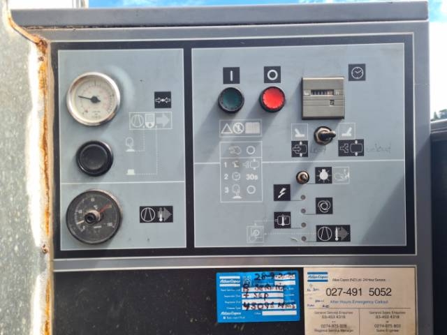 Atlas Copco GA37 Screw Compressor and FD120 Drier