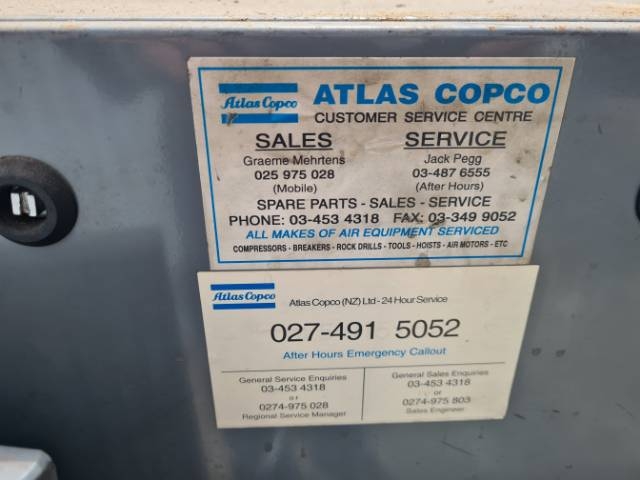 Atlas Copco GA37 Screw Compressor and FD120 Drier