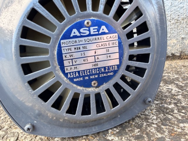 ASEA 1.5Kw, 1400 RPM, 4 Pole Electric Motor