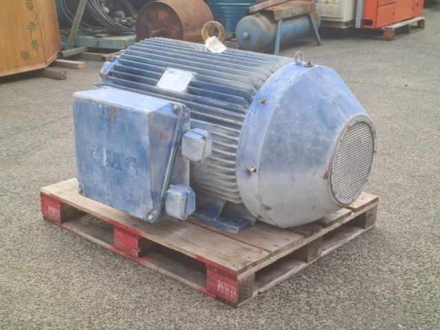 CMG 185Kw, 990 RPM, 6 Pole Electric Motor