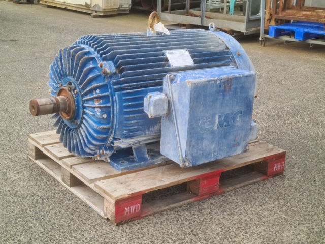 CMG 185Kw, 990 RPM, 6 Pole Electric Motor