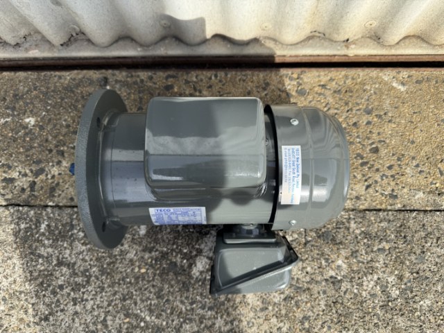 TECO 0.55Kw - 4 Pole, Single Phase, Flange Only Motors