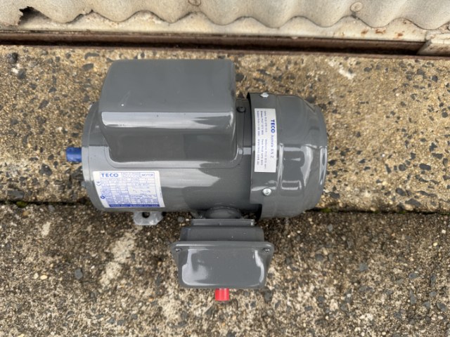 TECO 0.18Kw, 1410 RPM, 4 Pole, Single Phase Electric Motor