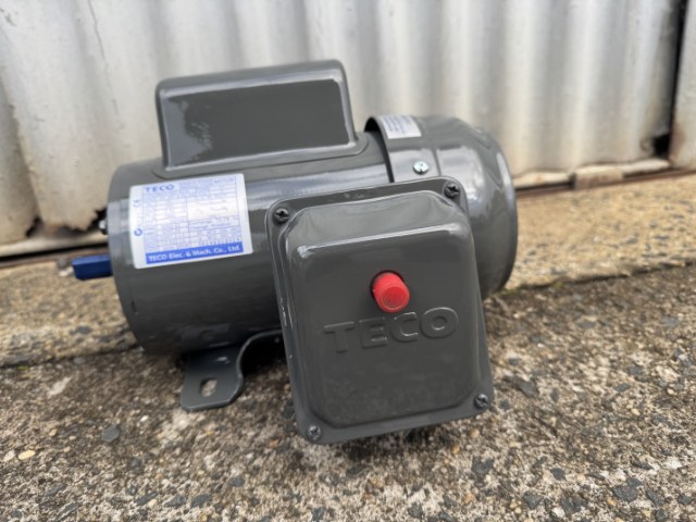 TECO 0.25Kw, 2865 RPM, 2 Pole, Single Phase Electric Motor