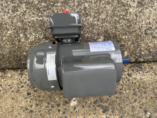 TECO 0.25Kw, 2865 RPM, 2 Pole, Single Phase Electric Motor