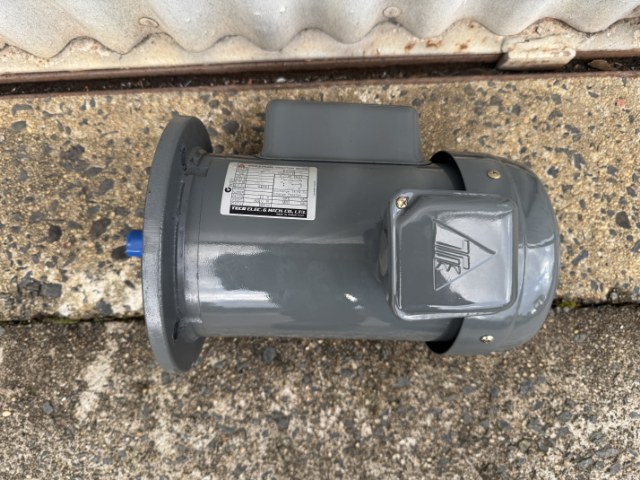 TECO 0.75Kw, 2900 RPM, 2 Pole, Flange Only, Single Phase Electric Motor
