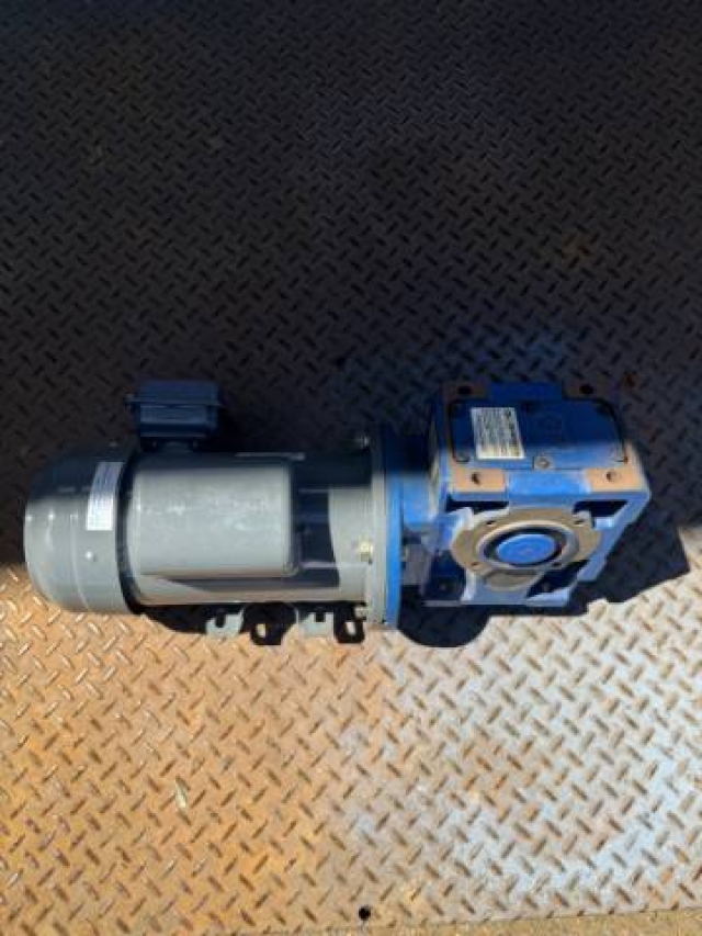 TECO Single Phase 0.75KW, 56 RPM Geared Motor