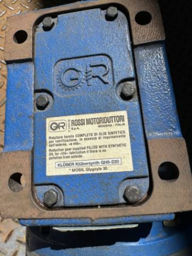 TECO Single Phase 0.75KW, 56 RPM Geared Motor