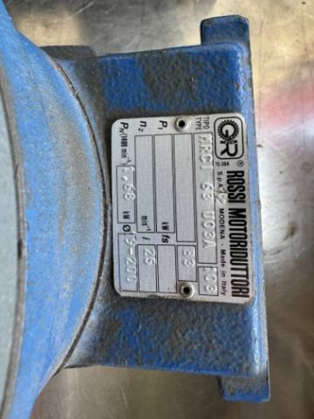 TECO Single Phase 0.75KW, 56 RPM Geared Motor