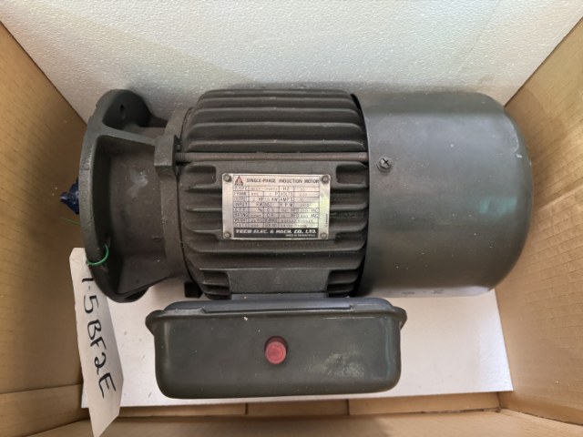 TECO 1.5Kw, 2 Pole, Foot/Flange, Single Phase Electric Motor