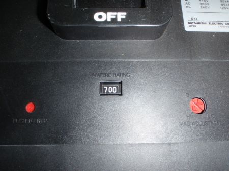 Mitsubishi 700amp No Fuse Breaker