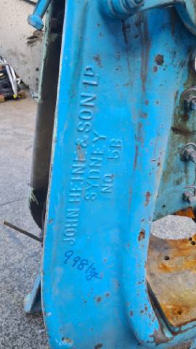 John Heine 5B Flywheel Press