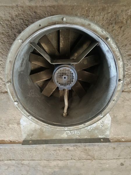 550mm Diameter Galvanised Fans
