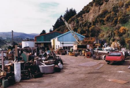 Stone Street yard, 1984