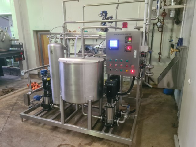 Stainless Steel Pasteurising Plant