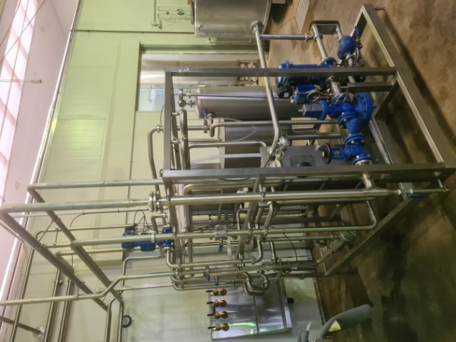 Stainless Steel Pasteurising Plant