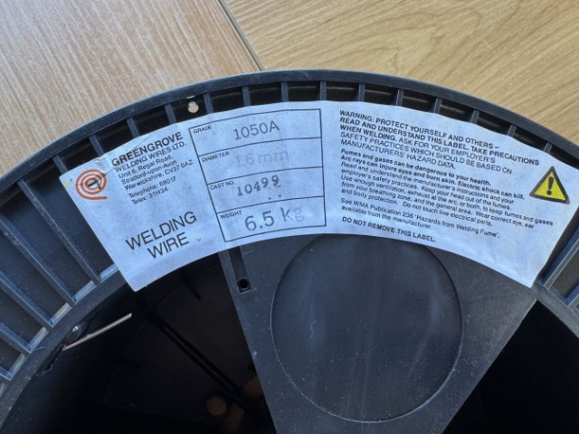1050A Aluminium Welding Wire