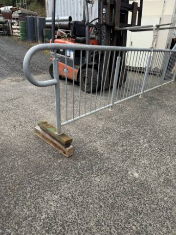 4.7m Long Galvanized Balustrade