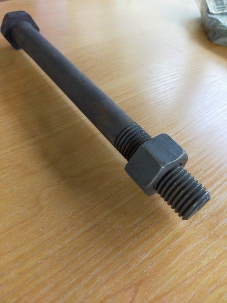 7/8 9" High Tensile Imperial UNC Bolts & Nuts