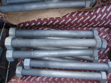 M24 X 260mm Galv Bolts