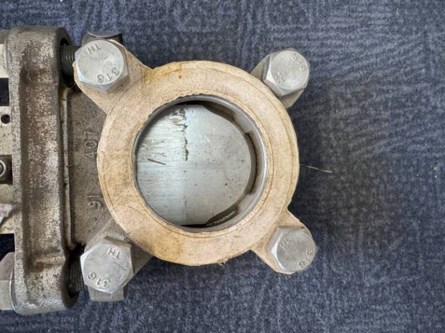 Keystone 2.5 Inch Knife Gate Valve with Pneumatic Actuator