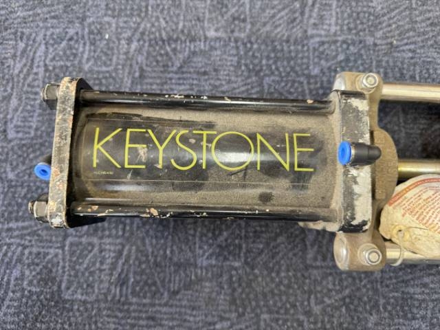 Keystone 2.5 Inch Knife Gate Valve with Pneumatic Actuator