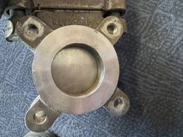 Keystone 2.5 Inch Knife Gate Valve with Pneumatic Actuator