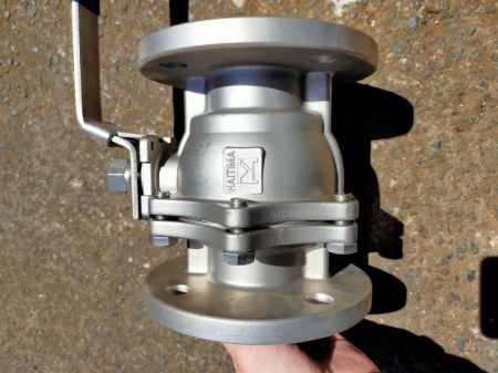 2 1/2" Bore S/S Taylors Flanged Ball Valve (BRAND NEW)