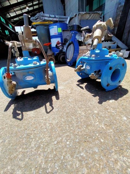 Flange Mounted, 80mm Bore, Tyco Bayard Pressure Hydrostab Valve.