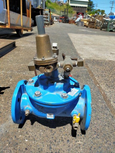 Flange Mounted, 80mm Bore, Tyco Bayard Pressure Hydrostab Valve.