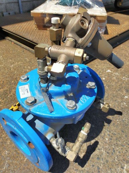 Flange Mounted, 80mm Bore, Tyco Bayard Pressure Hydrostab Valve.