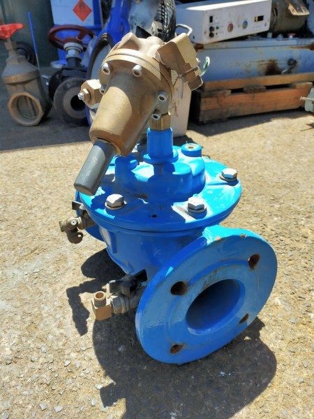 Flange Mounted, 80mm Bore, Tyco Bayard Pressure Hydrostab Valve.