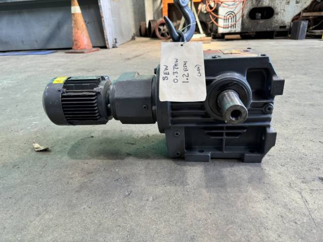 SEW 0.37KW, 1.2 RPM Geared Motor