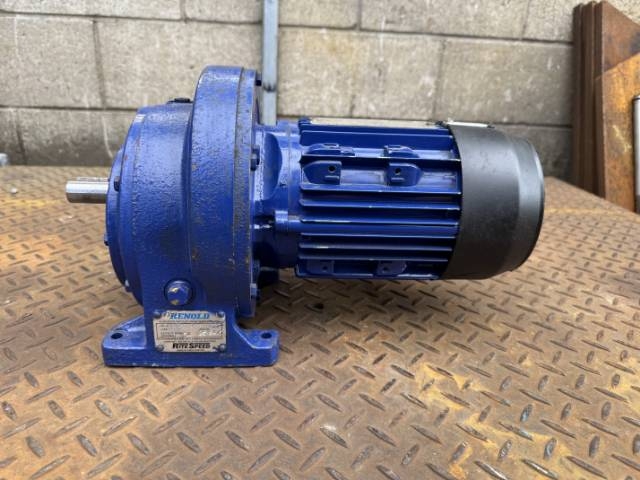 Brook Crompton 0.37Kw, 54 RPM, Single Phase Geared Motor
