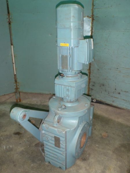 1rpm SEW geared motor side view