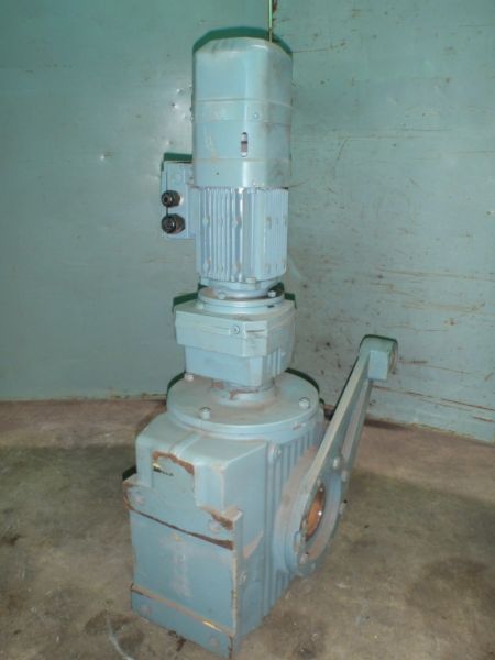 1rpm SEW geared motor side view