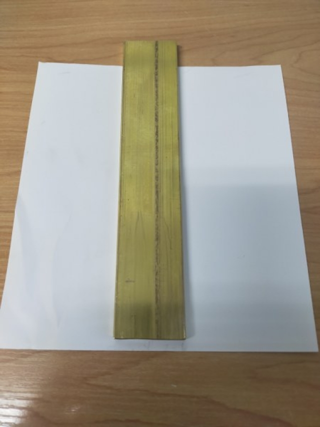 Brass Flat Bar - 1.5 Inch x 1/4 Inch