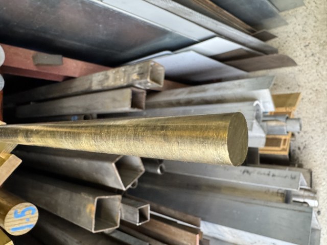 Brass Round Bar 5/8 Inch