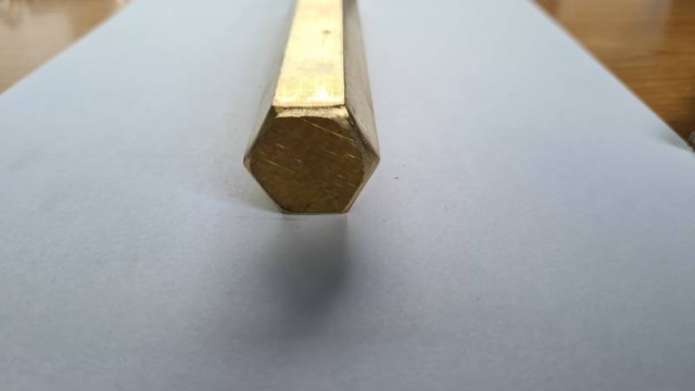 Brand New Brass Hex Bar 1 Inch