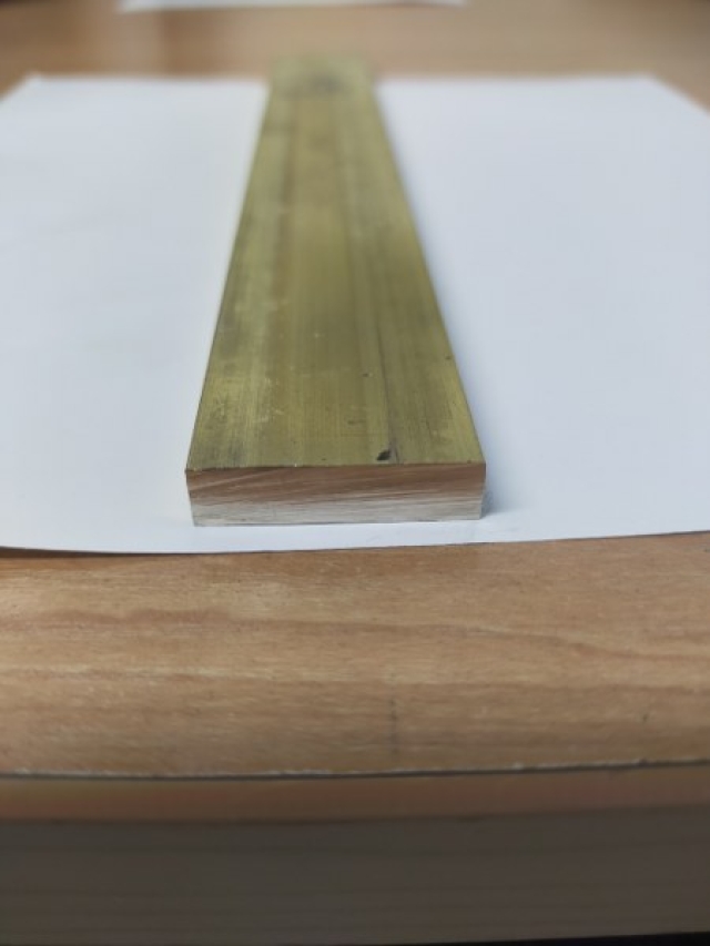 Brass Flat Bar - 1 Inch x 1/4 Inch