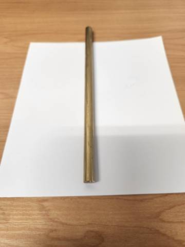 Brass Round Bar 3/8 Inch (9.53mm)