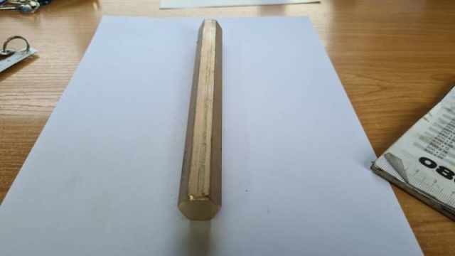 Brand New Brass Hex Bar 3/4"