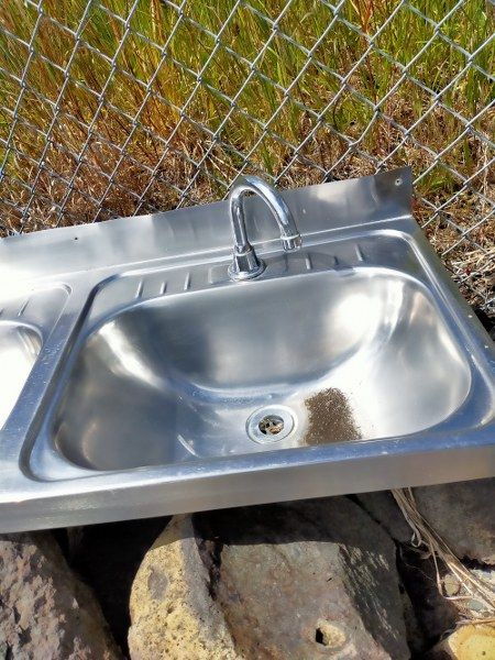 8 Bay, Mercer Stainless Steel Sink