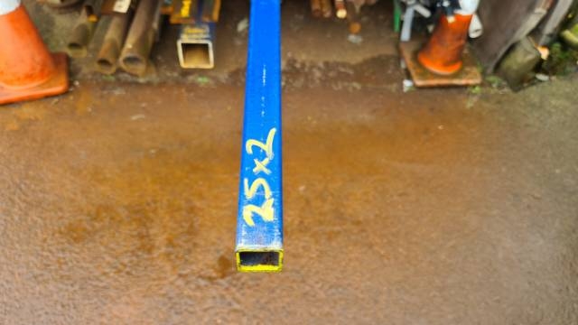 New Steel 25x25x2 SHS (Square Hollow Section)