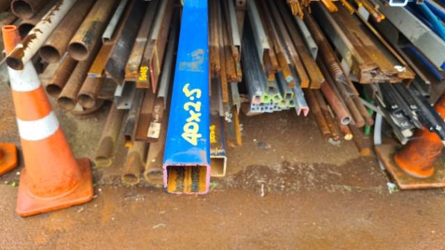 New Steel 40x40x2.5 SHS (Square Hollow Section)