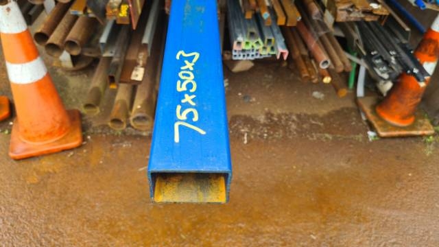 New Steel 75x50x3 RHS (Rectangle Hollow Section)