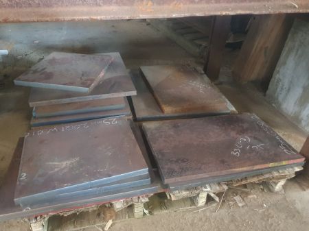 Assorted New Steel Plate Offcuts