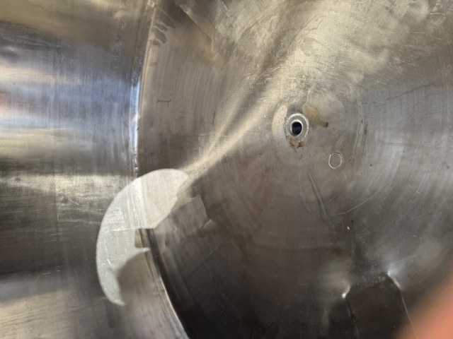 2000 Litre Stainless Steel Painted Tank