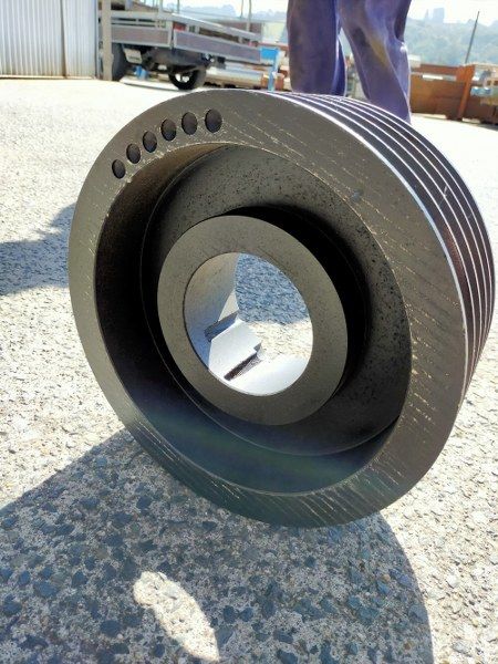 325mm Diameter, C Section, 5 Groove Pulley (BRAND NEW)